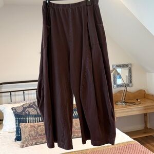 BLUE FISH wide leg sweatpants OS